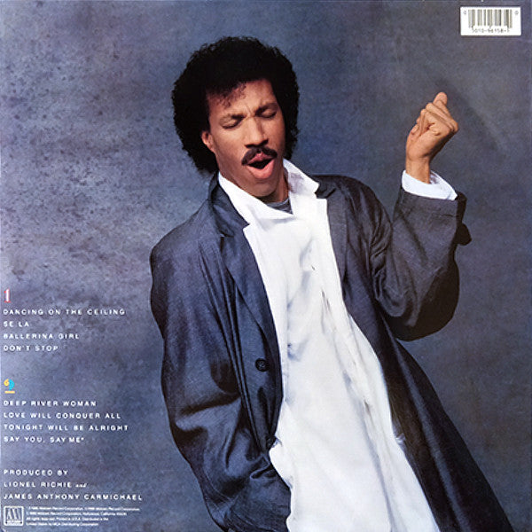 Lionel Richie : Dancing On The Ceiling (LP, Album, Emb)