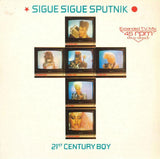 Sigue Sigue Sputnik : 21st Century Boy (Extended T.V. Mix) (12", Maxi)