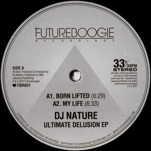 DJ Nature : Ultimate Delusion EP (12", EP)