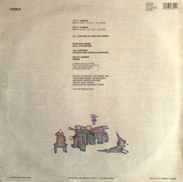 Eberhard Weber : Chorus (LP, Album)