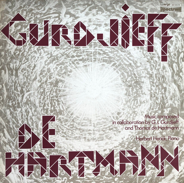 Gurdjieff* / de Hartmann* - Herbert Henck : Gurdjieff / De Hartmann (2xLP, Album)