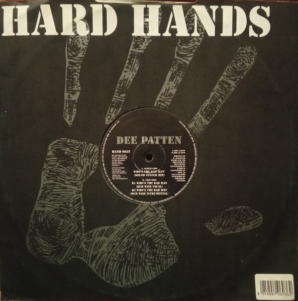 Dee Patten : Who's The Bad Man (12")