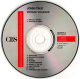 John Cale : Vintage Violence (CD, Album, RE)