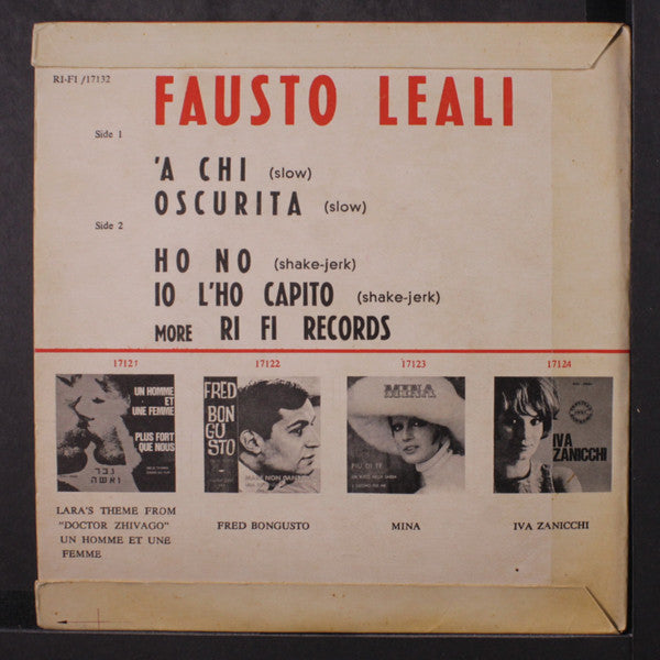 Fausto Leali E I Suoi Novelty : A Chi (7", EP)