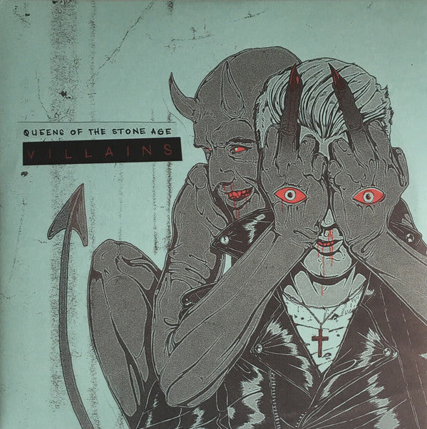 Queens Of The Stone Age : Villains (LP + LP, S/Sided, Etch + Album, Ltd, Ind)