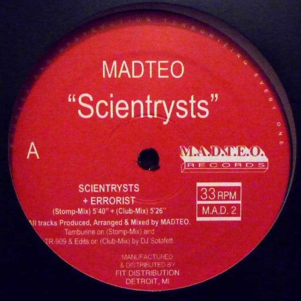 Madteo : Scientrysts  (12")