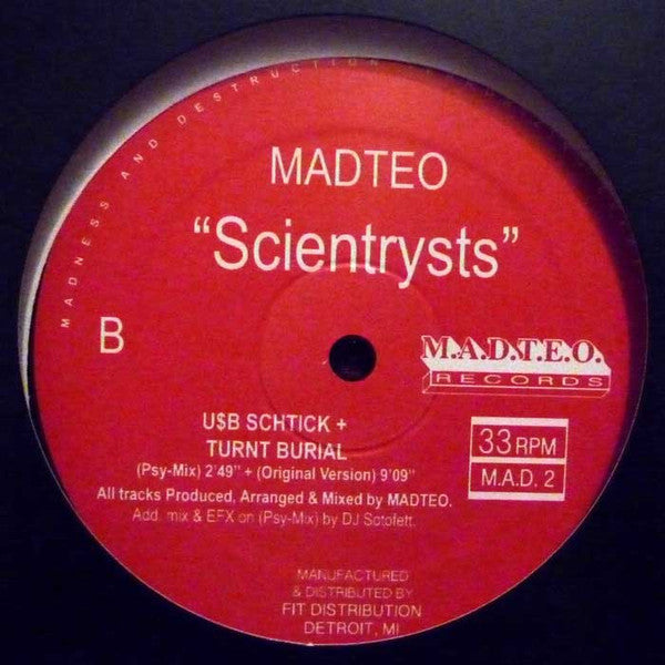 Madteo : Scientrysts  (12")