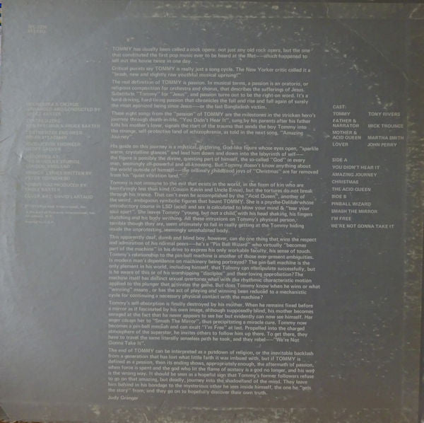 Bruce Baxter : Tommy (Excerpts From The Rock Opera) (LP, Album)