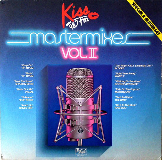 Various : Kiss 98.7 FM Mastermixes Vol. II (2xLP, Album, Comp)