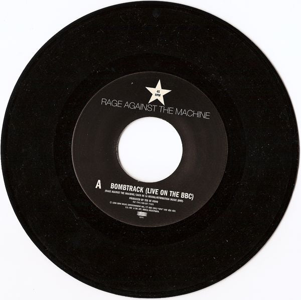 Rage Against The Machine : Evil Empire (7", Promo)