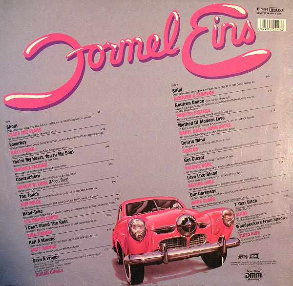 Various : Formel Eins (Frühjahr '85) (LP, Comp)