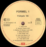 Various : Formel Eins (Frühjahr '85) (LP, Comp)