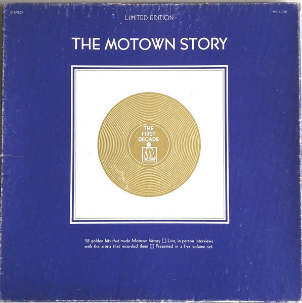 Various : The Motown Story (5xLP, Comp + Box, RP)