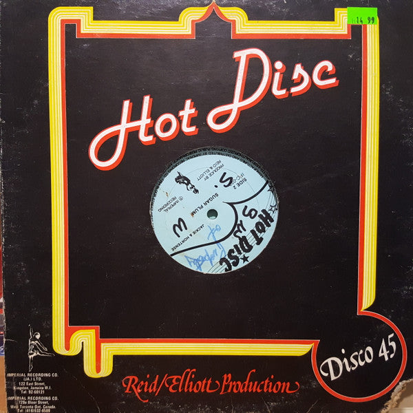 Hortense & Ellis* / Jackie* & Hortense* : I Can't Stand The Rain / Sugar Plum (12", Single)