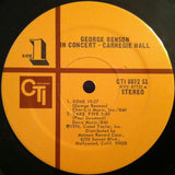 George Benson Guest: Hubert Laws : In Concert - Carnegie Hall (LP, Album, Ter)