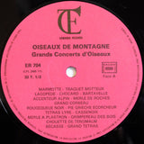 Jean C. Roché : Oiseaux De Forêts Et De Montagne (LP, RE)