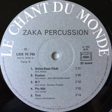 Zaka Percussion : Zaka Percussion (LP, Album, Sil)