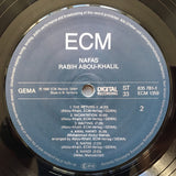 Rabih Abou-Khalil w/ Selim Kusur · Glen Velez · Setrak Sarkissian : Nafas (LP, Album)