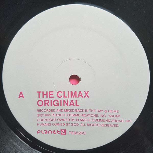 Carl Craig : The Climax (12")