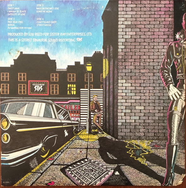 Lou Reed : Lou Reed Live - Take No Prisoners (2xLP, Album, San)