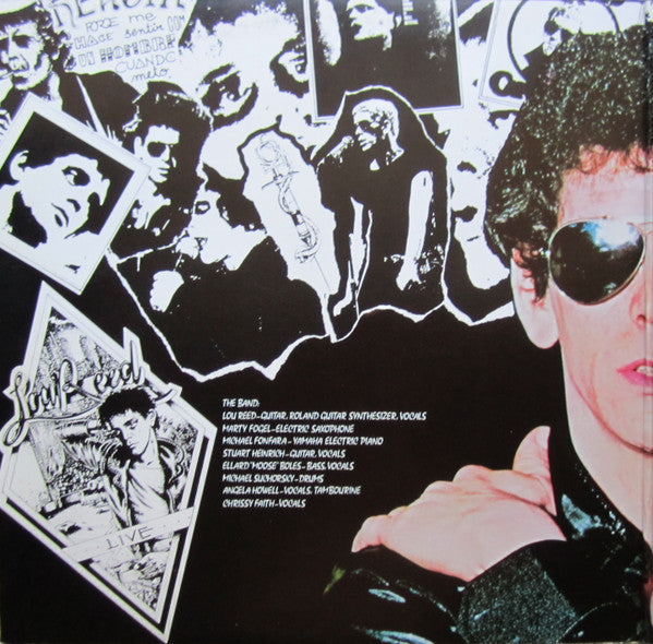 Lou Reed : Lou Reed Live - Take No Prisoners (2xLP, Album, San)
