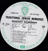 Benedict Silberman Orchestra & Chorus* : Traditional Jewish Melodies (LP, Promo)