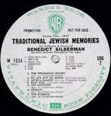 Benedict Silberman Orchestra & Chorus* : Traditional Jewish Melodies (LP, Promo)