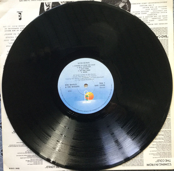 Bob Marley & The Wailers : Uprising (LP, Album)