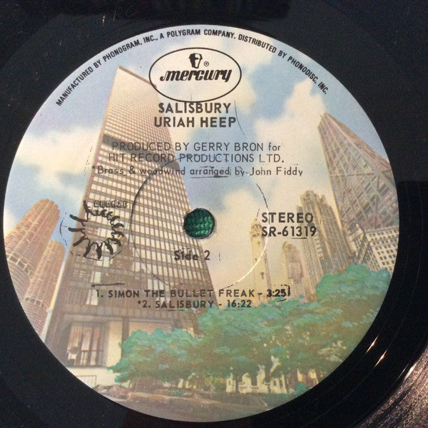 Uriah Heep : Salisbury (LP, Album, RE)