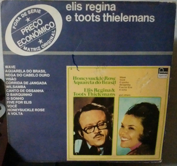 Elis Regina & Toots Thielemans : Elis Regina E Toots Thielemans (LP, Album, RE)