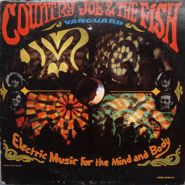 Country Joe And The Fish : Electric Music For The Mind And Body (LP, Album, Mono, Pit)