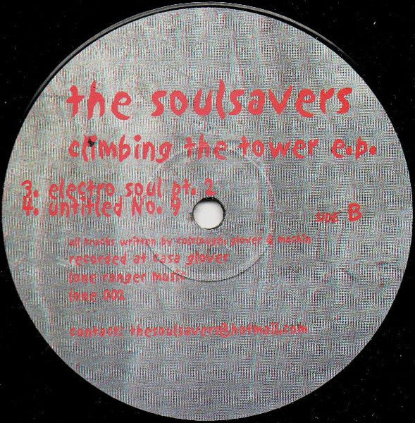 The Soulsavers : Climbing The Tower E.P. (10", EP, Promo)