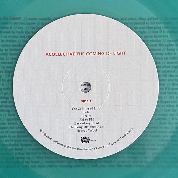 Acollective : The Coming Of Light (LP, Album, RSD, Ltd, Blu)