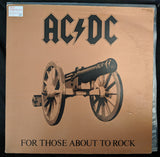 AC/DC : For Those About To Rock (We Salute You) (LP, Album)