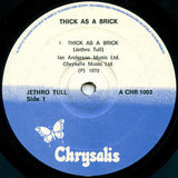 Jethro Tull : Thick As A Brick (LP, Album, RE)