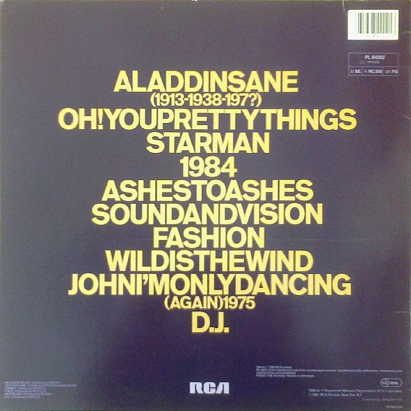 David Bowie : ChangesTwoBowie (LP, Comp, RE)