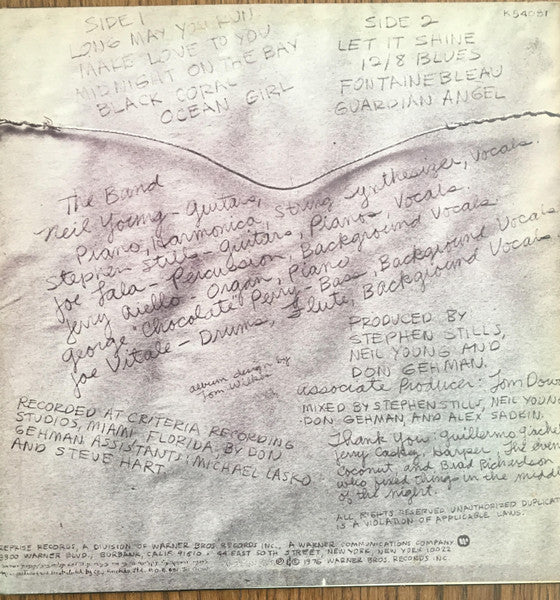 The Stills-Young Band : Long May You Run (LP, Album)
