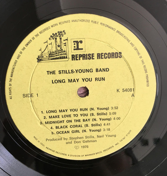 The Stills-Young Band : Long May You Run (LP, Album)