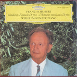 Franz Schubert, Wilhelm Kempff : Wanderer-Fantasie D.760 Moments Musicaux D.780 (LP, Album)