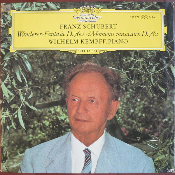 Franz Schubert, Wilhelm Kempff : Wanderer-Fantasie D.760 Moments Musicaux D.780 (LP, Album)