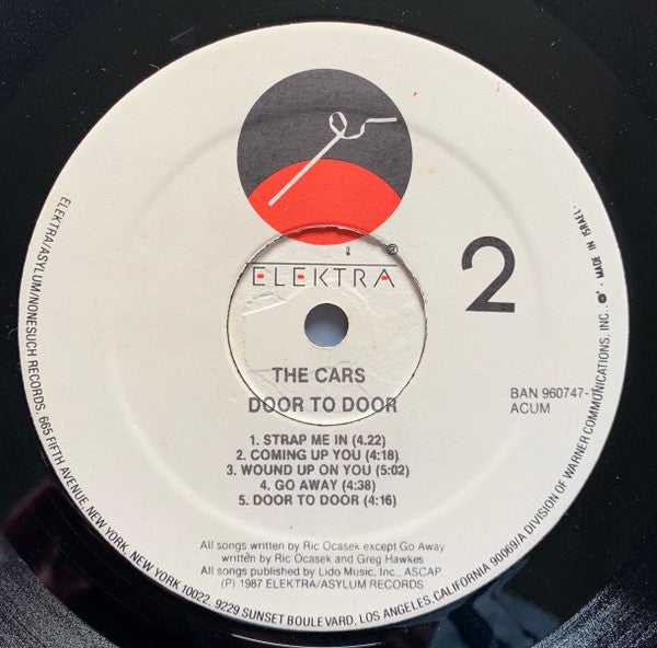 The Cars : Door To Door (LP, Album)