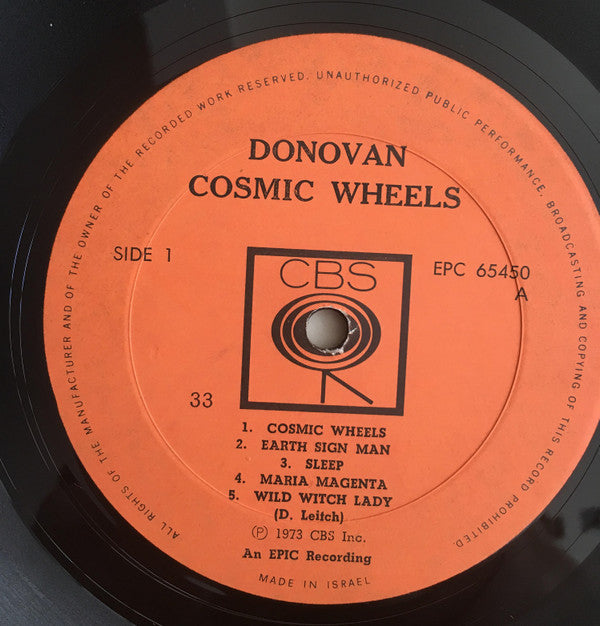 Donovan : Cosmic Wheels (LP, Album)