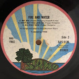 Free : Fire And Water (LP, Album, RE)