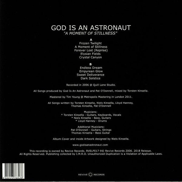 God Is An Astronaut : A Moment Of Stillness (LP, Album, Blu)