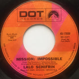 Lalo Schifrin : Mission: Impossible (7", Single)