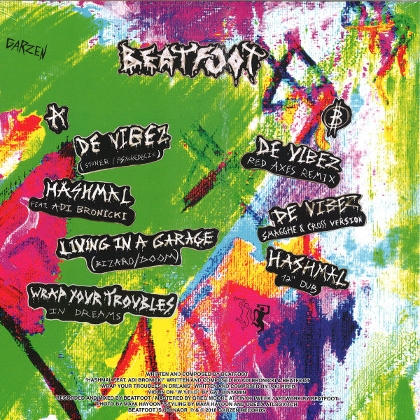 Beatfoot* : De Vibez (12", EP)