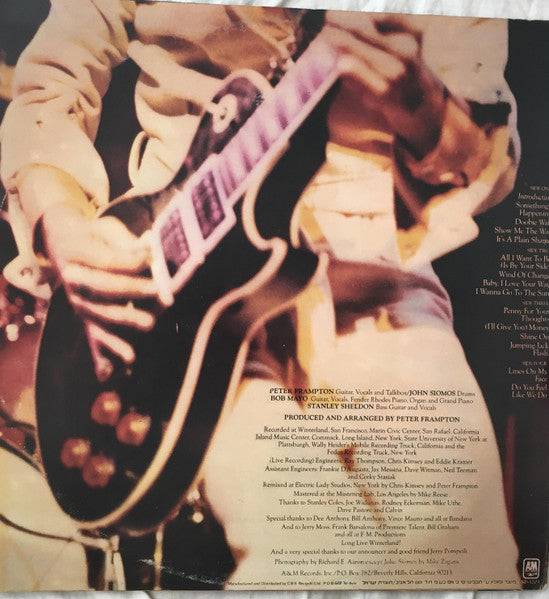 Peter Frampton : Frampton Comes Alive! (2xLP, Album)