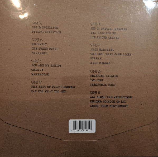 Dave Matthews, Tim Reynolds : DMBLive 4.22.93 Prism Coffeehouse - Charlottesville, VA (4xLP, Album, RSD, Ltd, Whi)