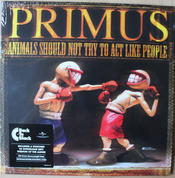 Primus : Animals Should Not Try To Act Like People (12", EP, RE, RM)