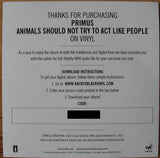 Primus : Animals Should Not Try To Act Like People (12", EP, RE, RM)